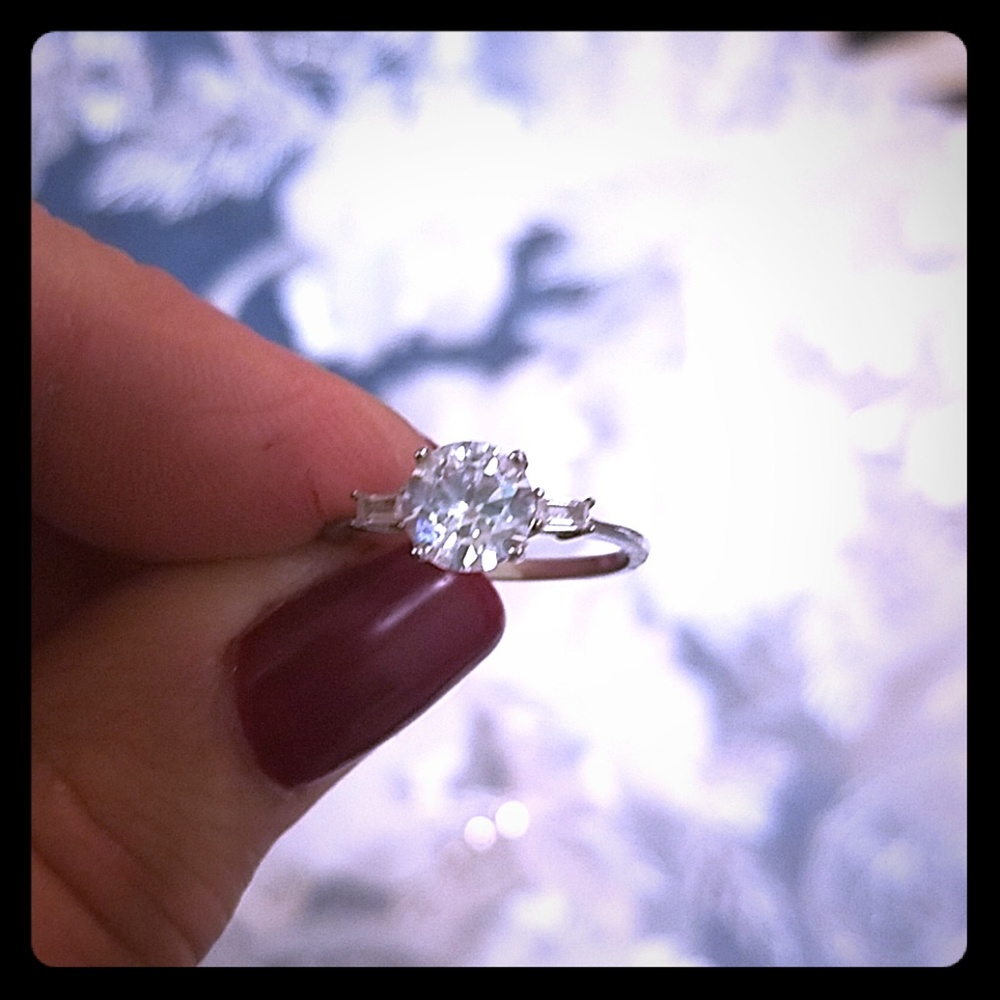 Sterling CZ Ring